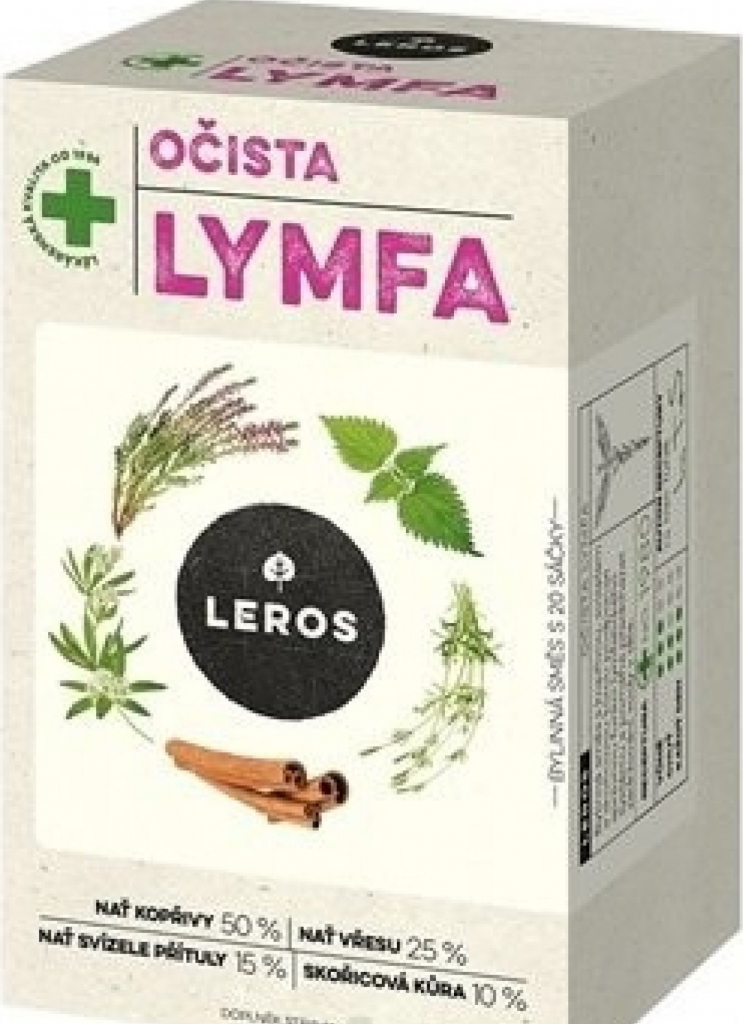 LEROS Očista Lymfa 20 x 1,5 g