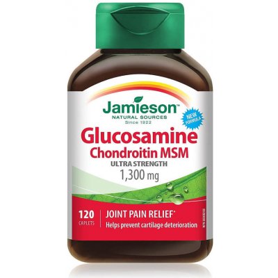 JAMIESON Glukózamin chondroitín MSM 1300 mg 120 tabliet