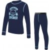 Detské tričko dl.rukáv + spodky SENSOR DOUBLE FACE SET WILD deep blue 90