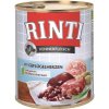 Rinti Kennerfleisch Geflugelherzen vlhké krmivo pre psov - hydinové srdcia 800g