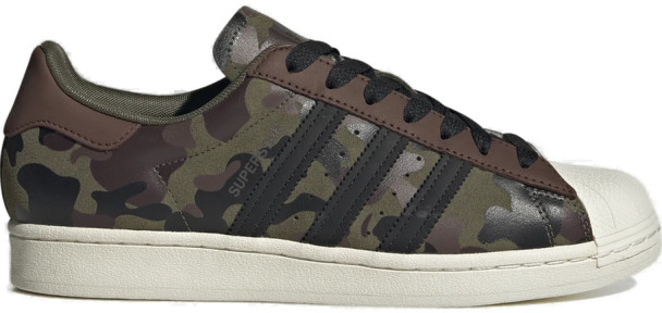 adidas ORIGINALS Superstar olive strata/mesa/night red Camo