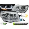 Tuning-tec SVETLOMETY TUBE LIGHT CHROME DRL SEQ pasuje na VW T6.1 20-