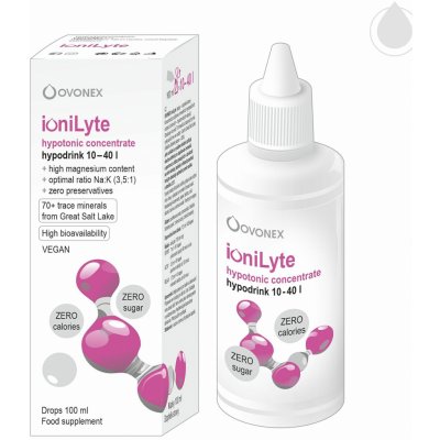 OVONEX s.r.o. IoniLyte hypotonický iontový nápoj 100 ml