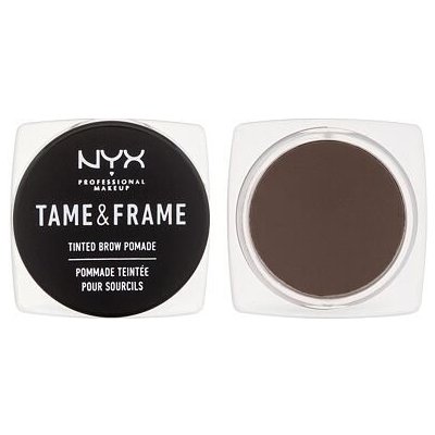 NYX Professional Makeup Tame & Frame Tinted Brow Pomade voděodolná pomáda na obočí 5 g odstín 02 Chocolate