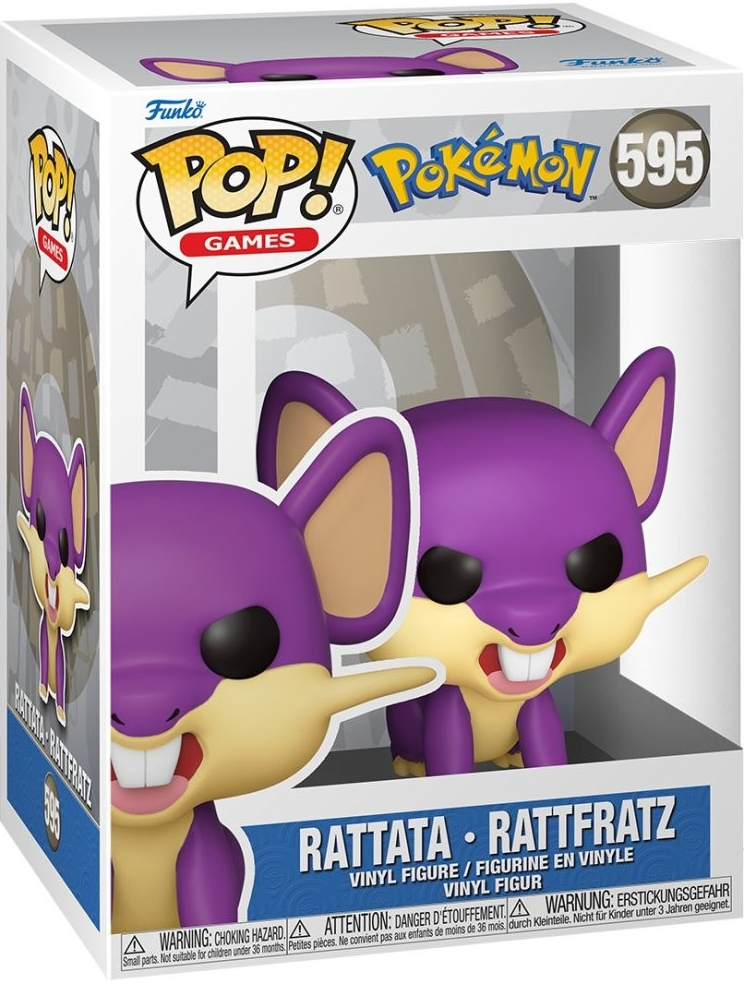 Funko POP! 595 Games Pokémon Rattata