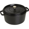 Staub Hrniec okrúhly 28 cm 6,7 l čierny