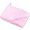 Detská osuška Ovečka 80x80 cm ružová