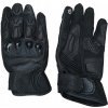 KOŽENÉ RUKAVICE NA MOTOCYKEL , CROSS, ENDURO, ŠTVORKOLKA , ATV, BMX, M, ČIERE BLEXX