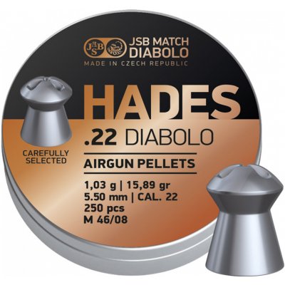 Diabolky JSB Hades 5,5 mm 250 ks
