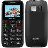 EVOLVEO EasyPhone, mobilný telefón pre seniorov s nabíjacím stojanom, čierna EP-501-BK