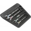 Wera 020090 Očkoploché račňové kľúče 10 - 19 mm 6001 Joker 4 Set 1, vyhnuté Sada 4 dielov W05020090001