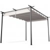 Blumfeldt Pantheon Robust, pergola, 3 x 4 m, práškovo lakovaná oceľ odolná voči poveternostným vplyvom (GDI17-Pantheon 3x4BE)