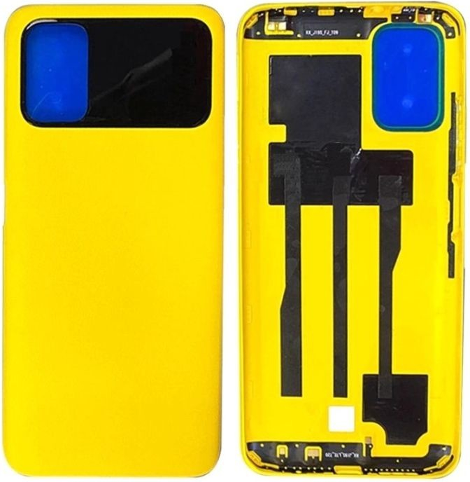 Kryt Xiaomi Poco M3 zadný žltý