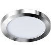 Zápustné - podhľadové svietidlo AZZARDO Slim 9 Round 4000K chrome AZ2862 vhodné do kúpeľne