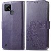 VSETKONAMOBIL 37389 ART Peňaženkový kryt Realme C21Y / C25Y FLOWERS fialový