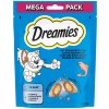 Dreamies Cat Treats Mega Pack - výhodné balenie losos (3 x 180 g)