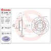 BREMBO Brzdový kotúč dierovany Ø256mm 08.9488.1X