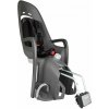 Detská sedačka na bicykel HAMAX s uzamykateľným zámkom Zenith Relax Grey/Black (7029775530515)