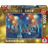 SCHMIDT Puzzle Socha Slobody s ohňostrojom 1000 dielikov