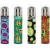 4ks CLIPPER® FLUO SKULLS