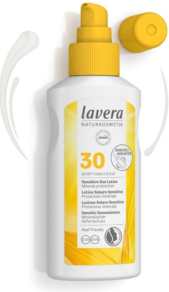 Lavera opaľovací spray Sensitive SPF30 100 ml