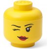 LEGO® úložná hlava mini whinky s vekom 10,2 x 10,2 x 12 cm