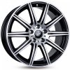 KESKIN Keskin Kt16 8X18 5X112 ET45 Black Front Polish 66.6