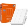 Sonoff ZBM5 SwitchMan Zigbee inteligentný nástenný vypínač / 3-tlačidlá / 80 mm / biela (SONOFF-ZBM5-2C-86W-2)