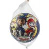 Lopta Tlapková patrola/Paw patrol nafúknutý 23cm modrý v sieťke