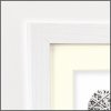 ZEP Regent 4 Passepartout 30x40 drevo ram obrazu biela V32344