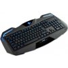 E-blue Auroza EKM701BKUS-IU, klávesnice US, herní, podsvícené okraje typ drátová (USB), černá