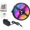 BERGE LED pásik - RGB 5050 - 5m - 30LED/m - 36W/5m - IP20 - SADA
