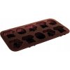 Banquet Formičky na čokoládu silikonové Cilinaria Brown zvieratká 20,3x10,6cm