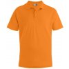 PROMODORO 4001 / Pánska polokošeľa z prstencovej bavlny - orange 5XL