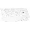 Set klávesnice a myši CONNECT IT CKM-7804-CS biela - CZ / SK (CKM-7804-CS)