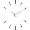 Dizajnové nástenné hodiny I200MVN red IncantesimoDesign 90-100cm