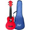 Flight TUS35 Red Travel Sopránové Ukulele