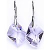 Náušnice Swarovski elements Cosmic fialové Violet 20mm
