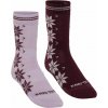 Dámske vlnené ponožky KARI TRAA, VINST Ružová,Fialová 39-41