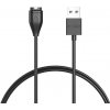 Tech-Protect MC04 USB nabíjací kábel na Garmin hodinky 1m, čierny (Nabíjačka 100cm pre Garmin Watch)