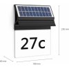 Philips LED solárne nástenné svetlo s číslom domu Enkara - 872016926546200