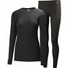 Helly Hansen Women's HH Comfort Lightweight Set Black XS Technická spodná vrstva
