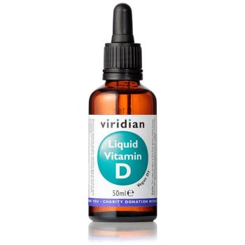 Viridian Liquid vitamin D 50 ml