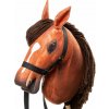 Hobby Horse Veľký A3 Oťaže IDEÁLNY DARČEK Jantár Skippi Kôň na Palici