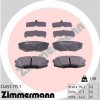 ZIMMERMANN Sada brzdových platničiek kotúčovej brzdy 24653.175.1