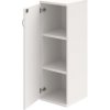 Hobis Policová skriňa Strong, zámok, L, 40x115,2x40 cm, biela/biela