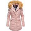 Marikoo Karmaa dámska zimná bunda s kapucňou, ružová M