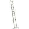 ALVE Al rebrík, 2 x 7 priečok, 1,99 m, 3,13 m, výsuvný 7207