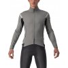 Castelli Perfetto RoS 2 Jacket, Nickel grey Veľkosť: XL Pánska bunda do daždivých a veterných podmienok