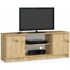Stolík pod TV RTV 140 2D 1P dub artisan